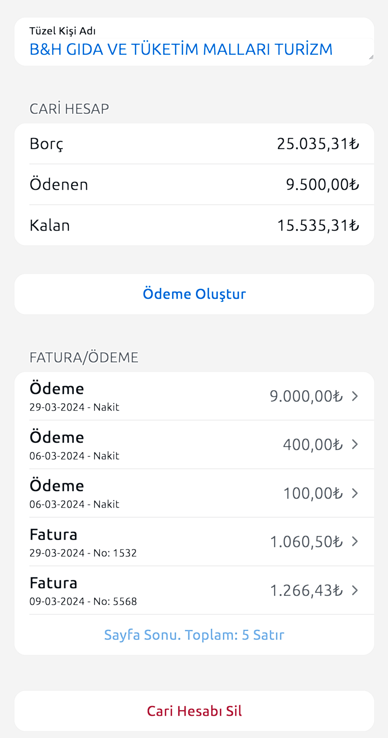 tüzel kişi borç alacak takibi